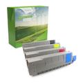Green2Print Toner Toner-Set, 4 Kartuschen 1x 8000, 3x 6000 Seiten passend für OKI C610DM, C610
