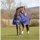 Asker 200g Horse Standard Neck Turnout Rug - Navy Blue: 6ft9