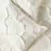 Anthropologie Bedding | Anthropologie Rivulets Cream King Sham Single | Color: Cream | Size: King