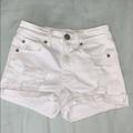 American Eagle Outfitters Shorts | American Eagle Jean Shorts | Color: White | Size: 00