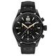 TW Steel ACE Aternus Mens 45mm Quartz Watch with Black Dial Black Leather Strap, and Date Calendar ACE304