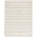 White 96 x 0.25 in Area Rug - Bokara Rug Co, Inc. Hand-Knotted High-Quality Ivory Area Rug Wool | 96 W x 0.25 D in | Wayfair 0ZARTZ102IV0080A0