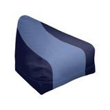 East Urban Home Memphis Standard Bean Bag Chair Polyester/Fade Resistant in Blue | 27 H x 27 W x 30 D in | Wayfair D6BD4467DAB34F749851D0BE27415641