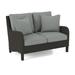 Braxton Culler Gibraltar 52" Round Arm Loveseat w/ Reversible Cushions Cotton/Polyester/Other Performance Fabrics | 36 H x 52 W x 36 D in | Wayfair