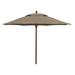 Darby Home Co Sanders 9' Market Umbrella Metal in Brown | Wayfair DBHM7779 42916785