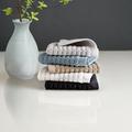 DKNY 6 Piece 100% Cotton Washcloth Towel Set 100% Cotton in Gray | Wayfair 3OD011052S2