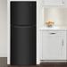 Frigidaire Series 24" Counter Depth Top Freezer Energy Star 10.1 cu. ft. Refrigerator in Black | 59.88 H x 23.75 W x 26.25 D in | Wayfair