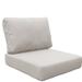 River Brook Indoor/Outdoor 3 Piece Replacement Cushion Set Acrylic in Gray/Brown kathy ireland Homes & Gardens by TK Classics | Wayfair
