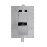 LACAVA Kubista Built-in Thermostatic Valve in Gray | 7.25 H x 5.13 W x 20 D in | Wayfair 14TH1.L.S-CR