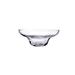 Nude Heads Up Lead Free Crystal Wide Bowl | 2.91 H in | Wayfair 28541-1076886