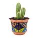 Tierra Firme Talavera Ceramic Pot Planter Ceramic | 6.5 H x 8 W x 8 D in | Wayfair AWT-934