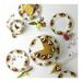 Royal Albert Old Country Roses 6 Piece Cake Serving Set Ceramic Flatware in Yellow | Wayfair 1051422