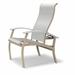 Red Barrel Studio® Hinch Patio Dining Chair Sling in Brown | 39 H x 28.5 W x 30 D in | Wayfair A3452153FF1242DF8BA3A0CBFA31379F