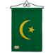 Breeze Decor Impressions Decorative 2-Sided Polyester 19 x 13 in. Garden Flag in Green | 18.5 H x 13 W x 1 D in | Wayfair