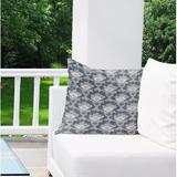 Red Barrel Studio® Sweetheart Neutral Outdoor Square Pillow Cover & Insert Polyester/Polyfill blend in Blue | 16 H x 16 W x 4 D in | Wayfair