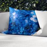 Latitude Run® Grotto Outdoor Square Pillow Cover & Insert Polyester/Polyfill blend | 20 H x 20 W x 4 D in | Wayfair