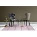 Pink 48 x 0.08 in Area Rug - World Menagerie Nordista Animal Print/White Rug Polyester | 48 W x 0.08 D in | Wayfair