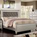 Rosdorf Park Mathers Twin Tufted Platform Bed w/ Mattress Wood & /Upholstered/Faux leather in Brown | 54 H x 43 W x 82.25 D in | Wayfair