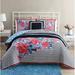 Bungalow Rose Cottage Cove Reversible Comforter Set /Polyfill/Microfiber in Black/Blue/Red | Twin/Twin XL Comforter + 3 Additional Pieces | Wayfair