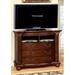 Astoria Grand Karley 3 Drawer Media Chest Wood in Brown/Red | 40 H x 47 W x 20 D in | Wayfair 3D82A9C3E0E541E7976E456204DDB4D2