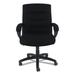 Alera® Kësson Series Alera Task Chair Upholstered in Black | 43.7 H x 27.16 W x 30.7 D in | Wayfair 12010-02B