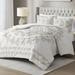 Madison Park Violette 3 Piece Tufted Cotton Chenille Comforter Set Polyester/Polyfill/Cotton in Brown | Wayfair MP10-7140