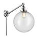 Red Barrel Studio® 1 - Light Dimmable Swing Arm Glass/Metal in Gray | 16 H x 12 W x 20 D in | Wayfair B51ACF8B15464E3DBF0130C8E95A13FF