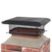 Symple Stuff Jamila Steel Chimney Cap Steel in Gray | 7.75 H x 13 W x 13 D in | Wayfair DADF567681BA44A78E1155D5F392C910