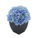 Winston Porter Hydrangea Floral Arrangements in Pot Fabric in Blue | 11 H x 10 W x 10 D in | Wayfair 2B6FBA900DBE433CB0534EEEAAAB2191