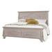 Darby Home Co Erving Solid Wood Low Profile Standard Bed Wood in Gray | 62 H x 83.5 W x 91 D in | Wayfair 5CBD23E412B348B5B3D377132F9ED5D6