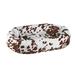 Bowsers Durango Doughnut Polyester/Synthetic Material in Brown/White | 6 H x 22 W x 16 D in | Wayfair 17571