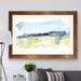 Latitude Run® 'Paynes Gray Plains I' by Paul Cezanne - Picture Frame Print Paper/Metal in Blue/Gray/Green | 32 H x 44 W x 1.25 D in | Wayfair