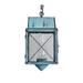 Longshore Tides Baily 1 - Bulb 15.5" H Hardwired Outdoor Hanging Lantern Brass in Yellow | 15.5 H x 9 W x 7.5 D in | Wayfair