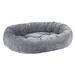 Bowsers Doughnut Polyester/Synthetic Material in White | 9 H x 50 W x 36 D in | Wayfair 19124