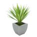 Ivy Bronx 12" Artificial Yucca Succulent in Pot Metal in Gray | 18 H x 12 W x 12 D in | Wayfair 635FA35EA5D04B0FBC89F429A6AA4015