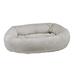 Bowsers Aspen Doughnut Metal in Brown/White | 9 H x 42 W x 32 D in | Wayfair 16063