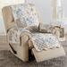 Red Barrel Studio® Maribel Patchwork T-Cushion Recliner Slipcover in Gray | 39 H x 21 W x 75 D in | Wayfair F385F401F2F240C4B87D67475E079B37