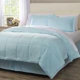 Andover Mills™ Mirabal Microfiber 8 Piece Bedding Set Polyester/Polyfill/Microfiber in Blue | Full Comforter + 7 Additional Pieces | Wayfair
