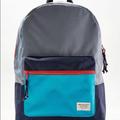 American Eagle Outfitters Bags | American Eagle Outfitters Colorblock Backpack | Color: Blue/Gray | Size: Os