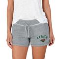 Women's Concepts Sport Gray Minnesota Wild Mainstream Terry Shorts