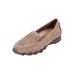 Wide Width Women's The Pax Flat by Comfortview in Dark Taupe (Size 11 W)