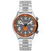 Columbia Clemson Tigers Outbacker 3-Hand Date Stainless Steel Bracelet Watch