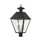 Livex Lighting Mansfield 27 Inch Tall 4 Light Outdoor Post Lamp - 27223-04