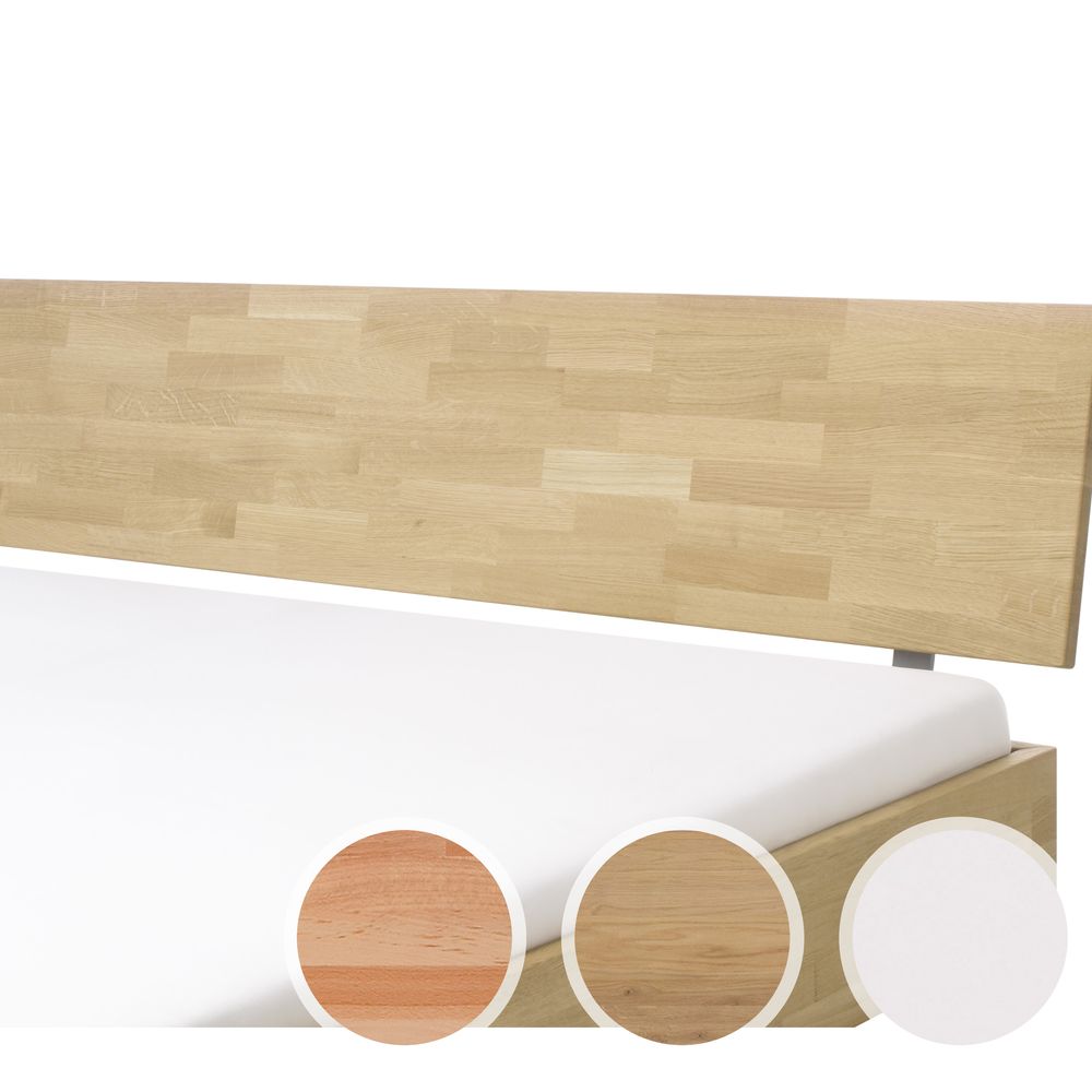 Hasena Kopfteil Pella 160 cm / Buche weiss deckend, lackiert Image