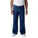 Men's Big & Tall LIBERTY BLUES™ SIDE-ELASTIC WIDE LEG 5 POCKET JEANS by Liberty Blues in Stonewash (Size 64 38)