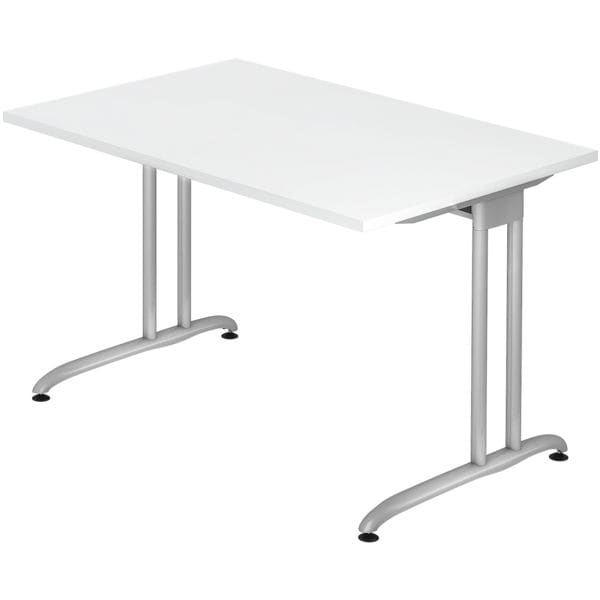 HAMMERBACHER Schreibtisch »Wien« 120 cm weiß, 120x72x80 cm Image