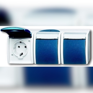 Busch-Jaeger Schuko-Steckdose 3f. 2300/3 EWN-53 2CKA002084A0704 Image