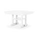 POLYWOOD® Nautical 31" Conversation Outdoor Table Plastic in White | 18.25 H x 31 W x 31 D in | Wayfair NCCT31WH