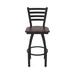 Holland Bar Stool Jackie Swivel Stool Wood/Metal in Blue/Black | 39 H x 18 W x 18 D in | Wayfair 41036BWDCMpl