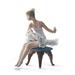 Lladro Recital Ballet Girl Figurine Porcelain/Ceramic in Blue/White | 5.91 H x 4.72 W x 3.94 D in | Wayfair 01005496